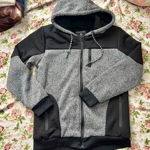 Free Planet Charcoal Fleece Jacket